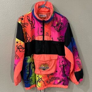 Vintage Obermeyer Airborne Neon Windbreaker
Juniors Size 16